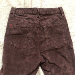 Corduroy brown jeans